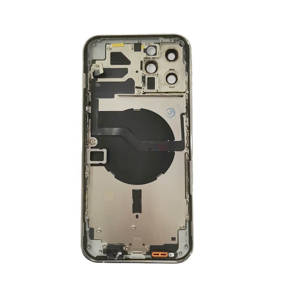 Rear Housing with Small Parts for iPhone 12 Pro Max (Purple)-Blue Rear Housing with Small Parts for iPhone 12 Pro Max (Purple)-Blue